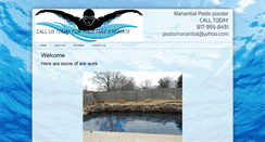 Desktop Screenshot of manantialpoolsplaster.com